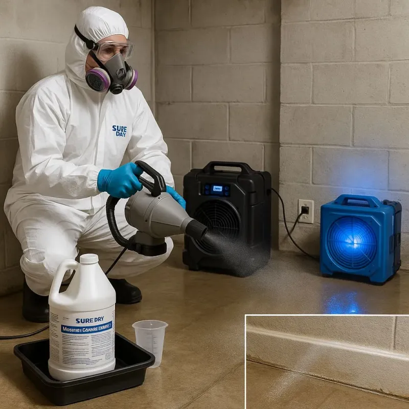 Sanitization and Odor Removal process in Scotts Mill, NC
