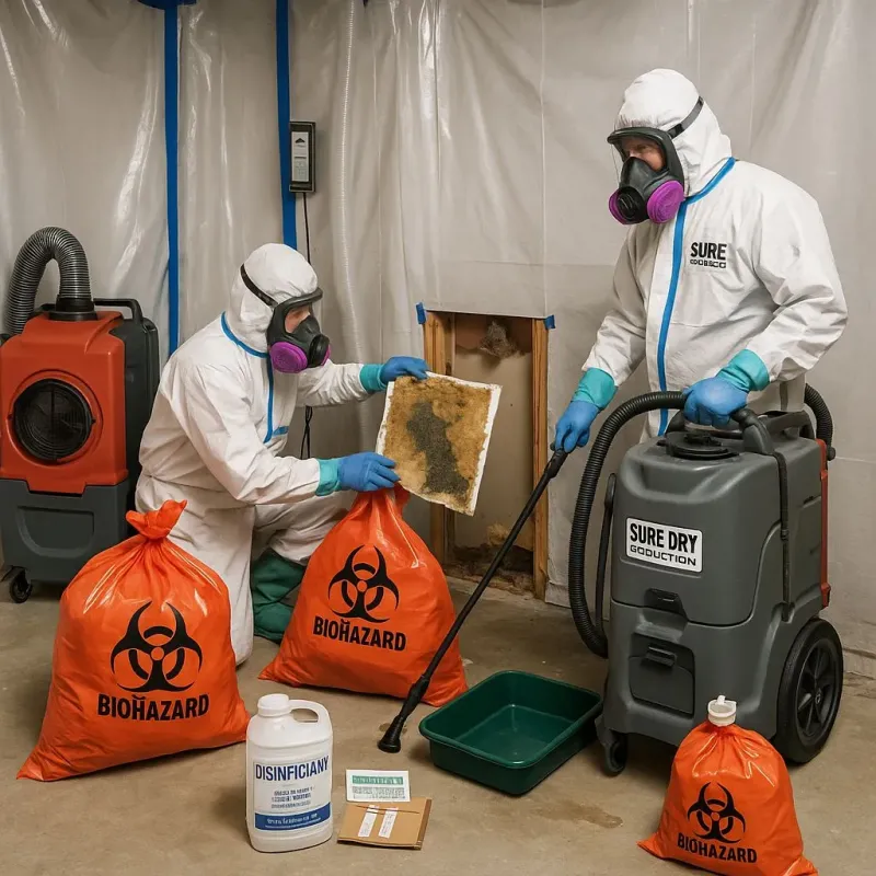 Contaminated Water Handling Protocols process in Scotts Mill, NC