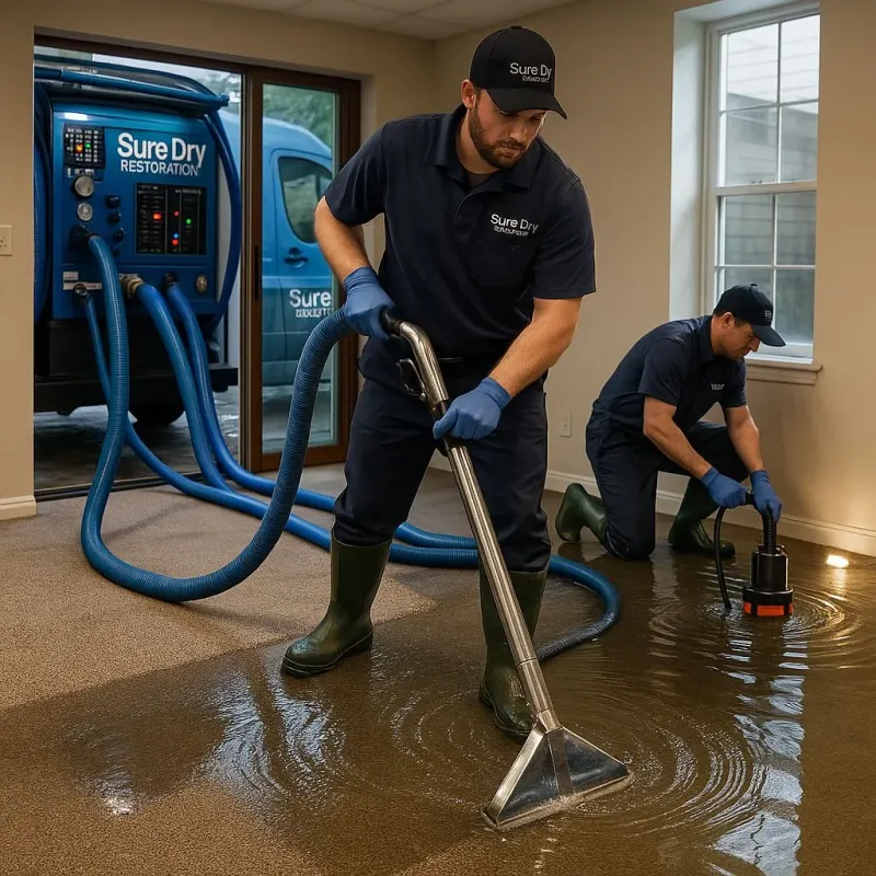Water Extraction and Removal process in Scotts Mill, NC